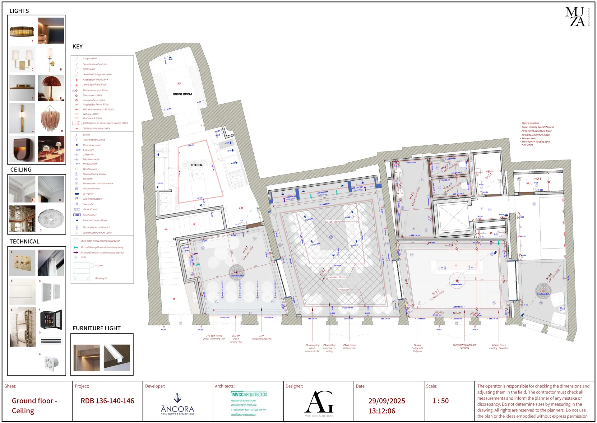 Muza Boutique hotel, Porto, Portugal — ARCHITECTURAL PLANNING (5)